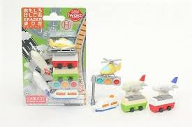 Iwako Puzzle Erasers Vehicles