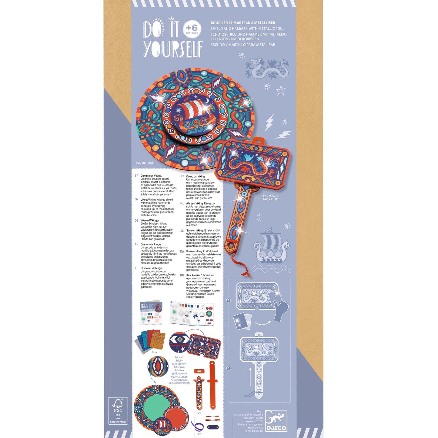 Djeco Dj07925 Shield Hammer
