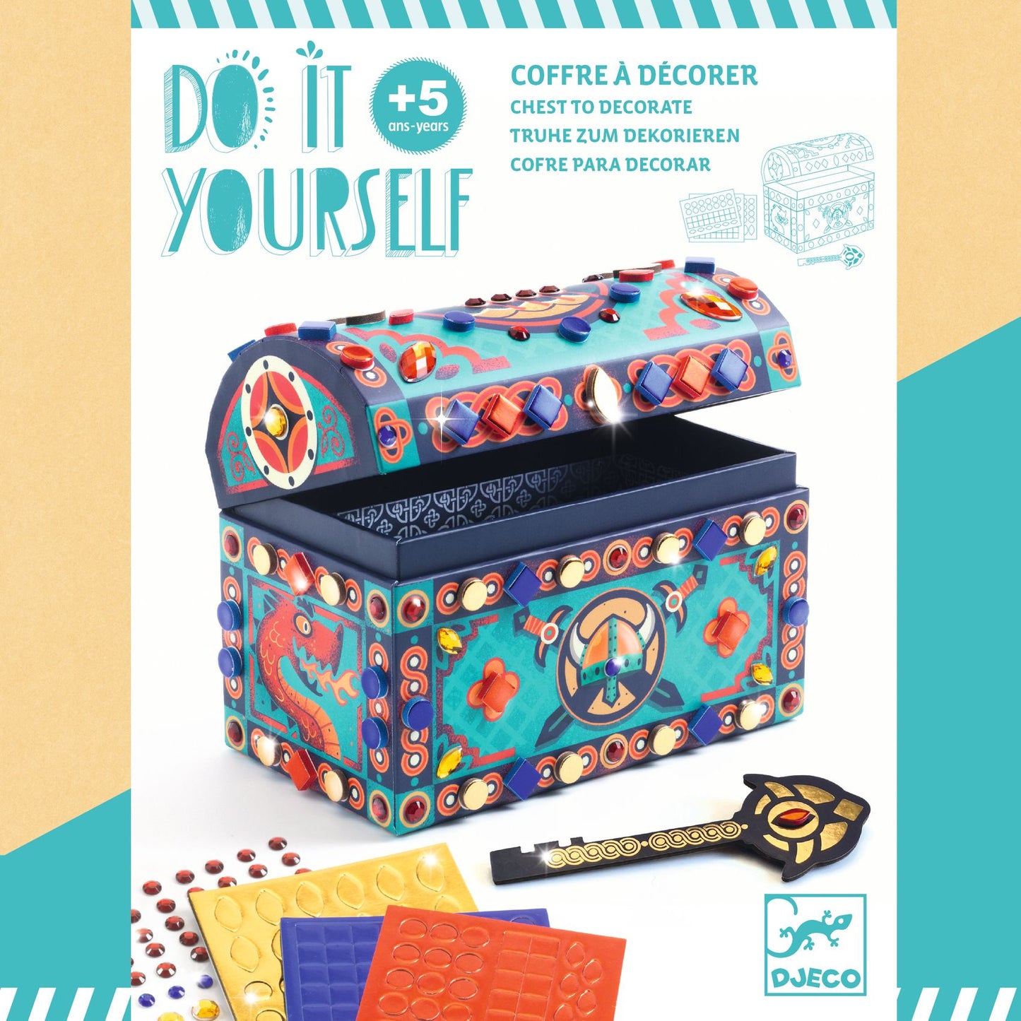 Djeco DJ07928 Super Treasure Chest