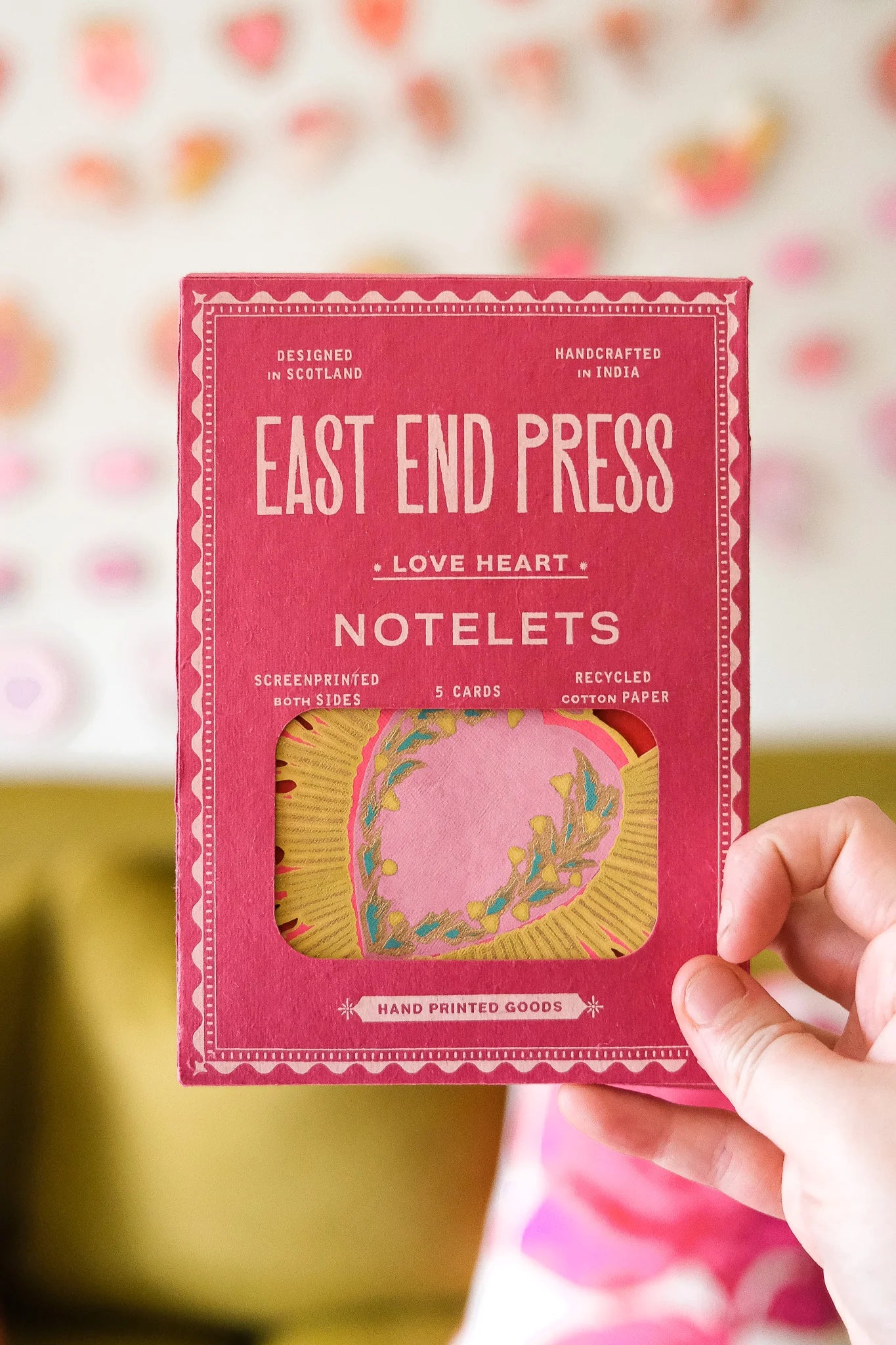 East End Press Love Heart Notecards