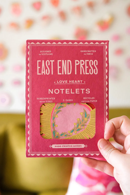 East End Press Love Heart Notecards