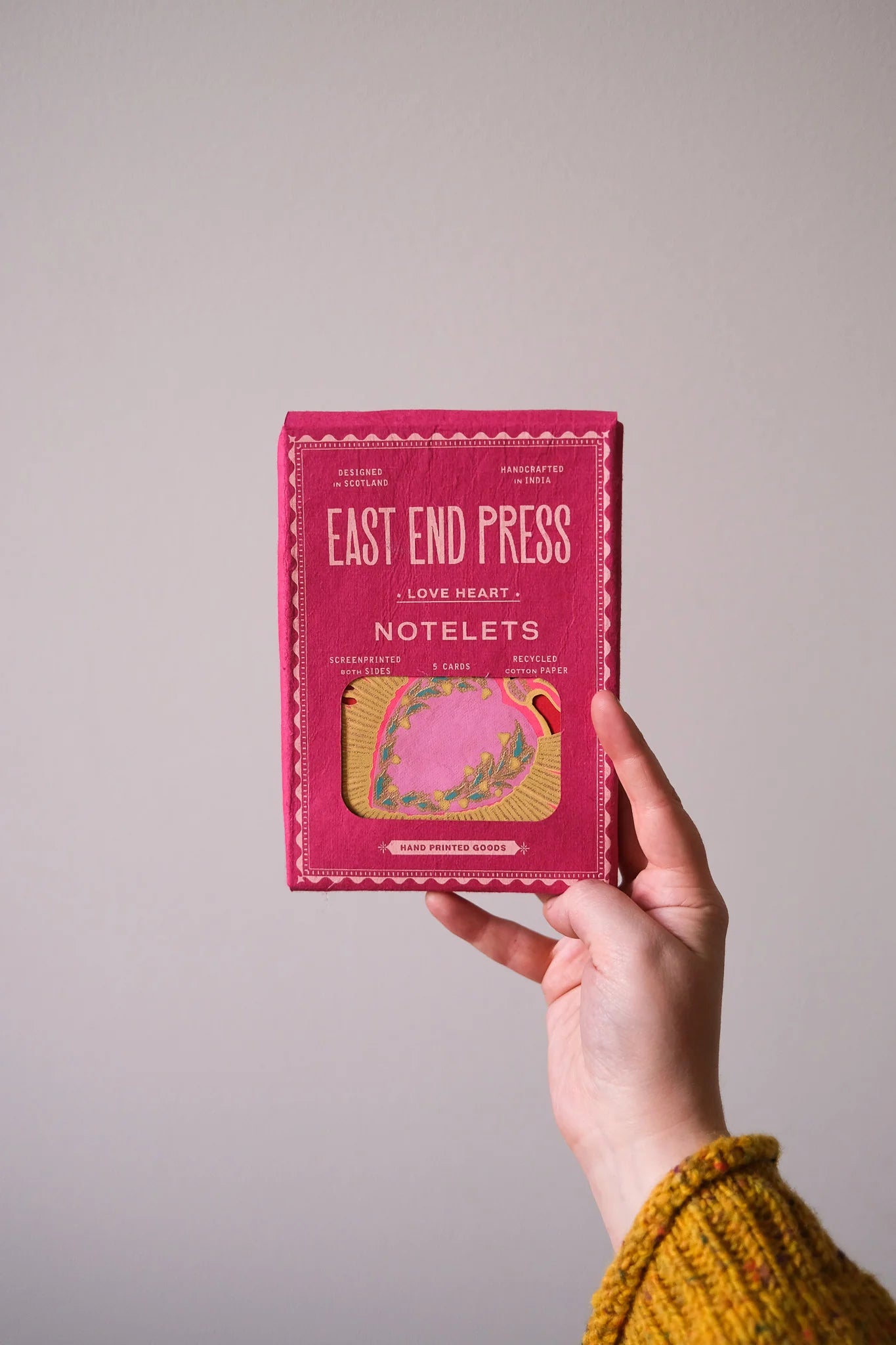 East End Press Love Heart Notecards
