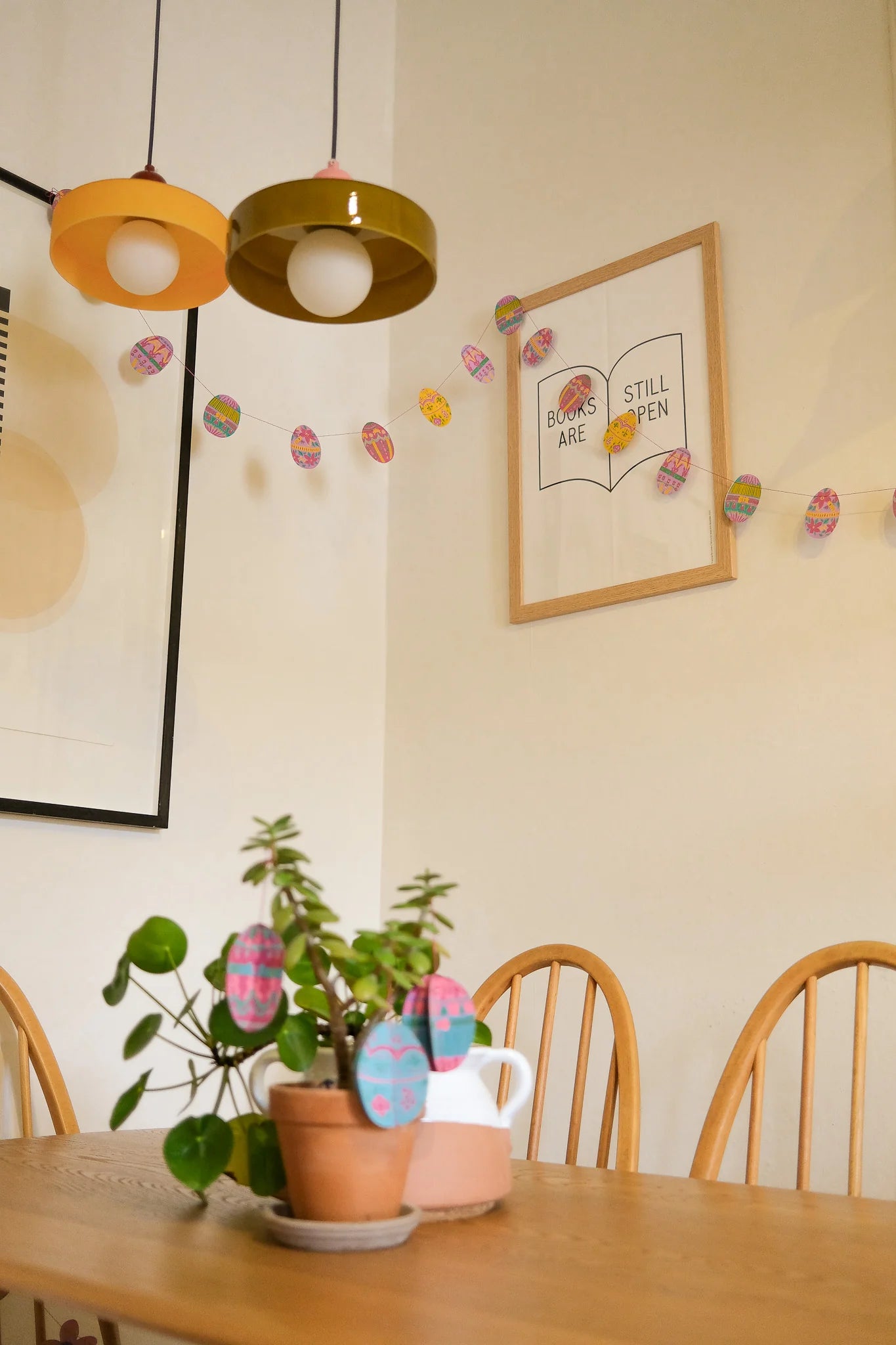 East End Press Easter Egg Sewn Garland