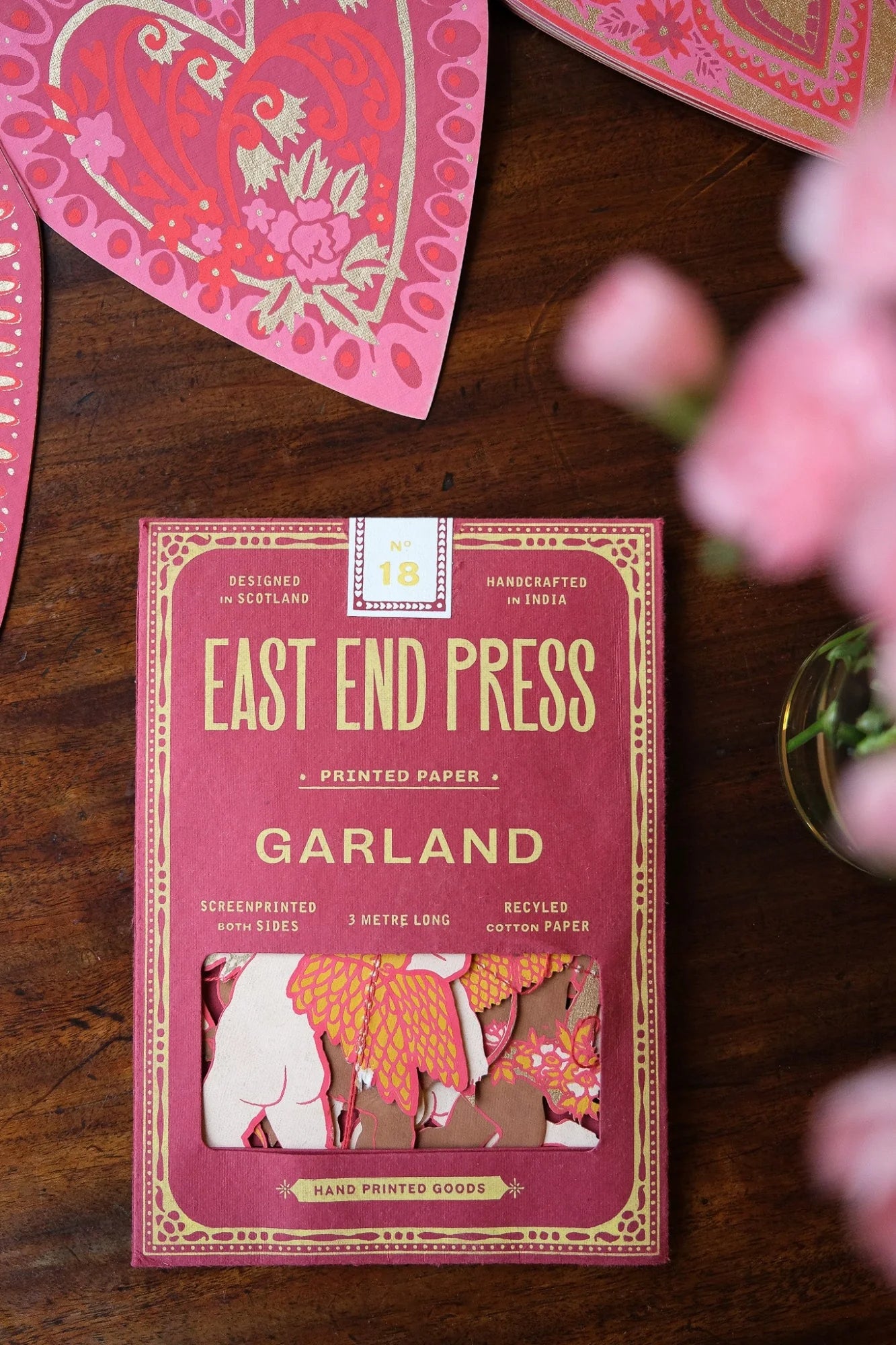 East End Press Cupid Sewn Garland