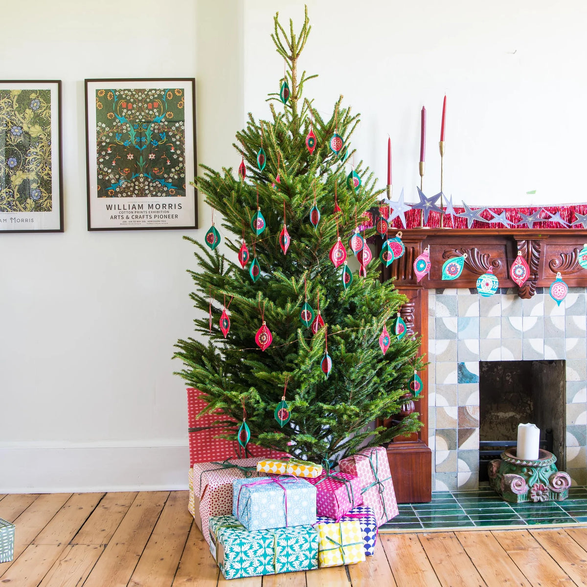 East End Press Baubles Paper Ornaments