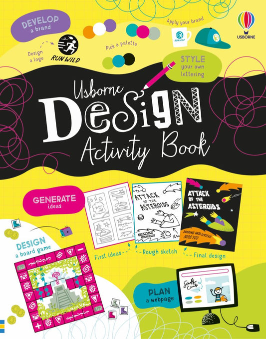 Usborne Design Activity Book