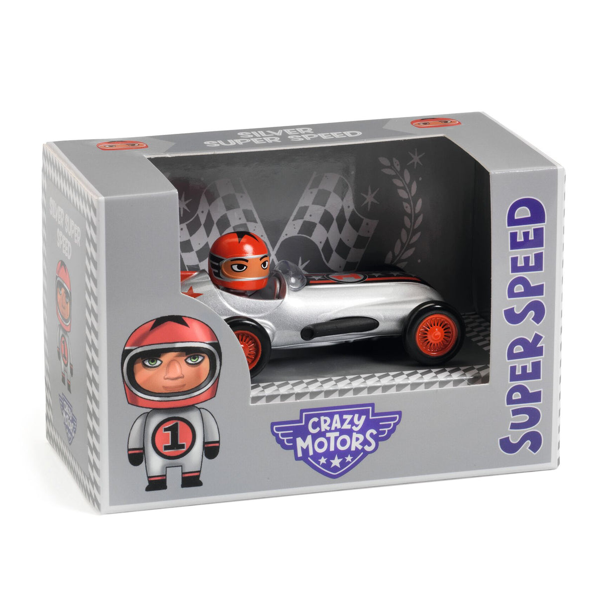 Djeco DJ05453 Crazy Motors - Silver Super Speed