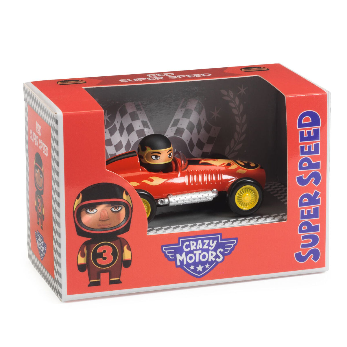 Djeco DJ05455 Crazy Motors - Red Super Speed