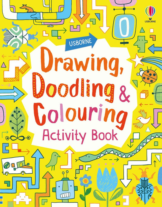 Usborne Drawing, Doodling & Colouring