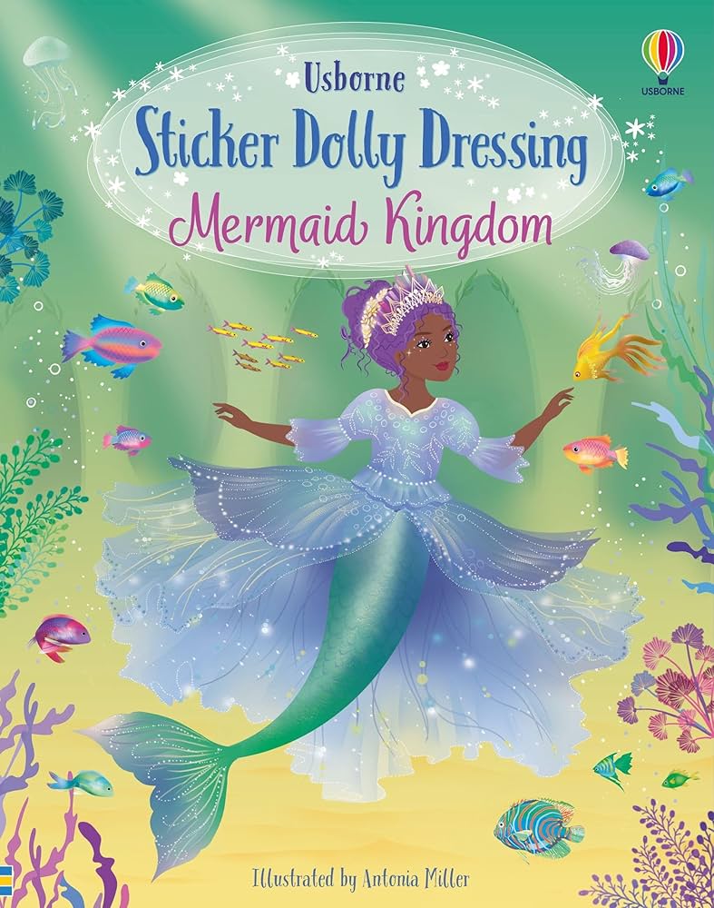 Usborne Sticker Dolly Dressing Mermaid Kingdom