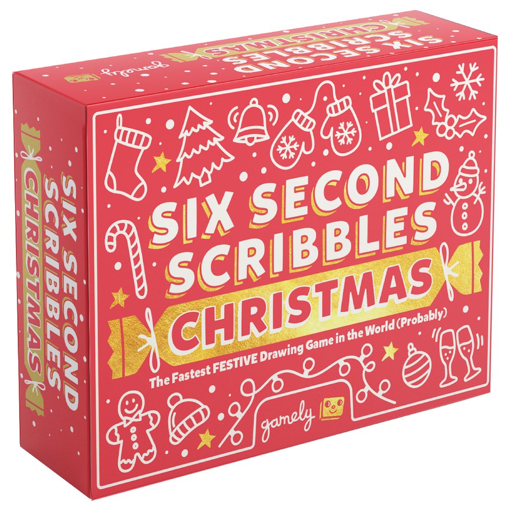 Gamely Games Six Second Scribbles christmas