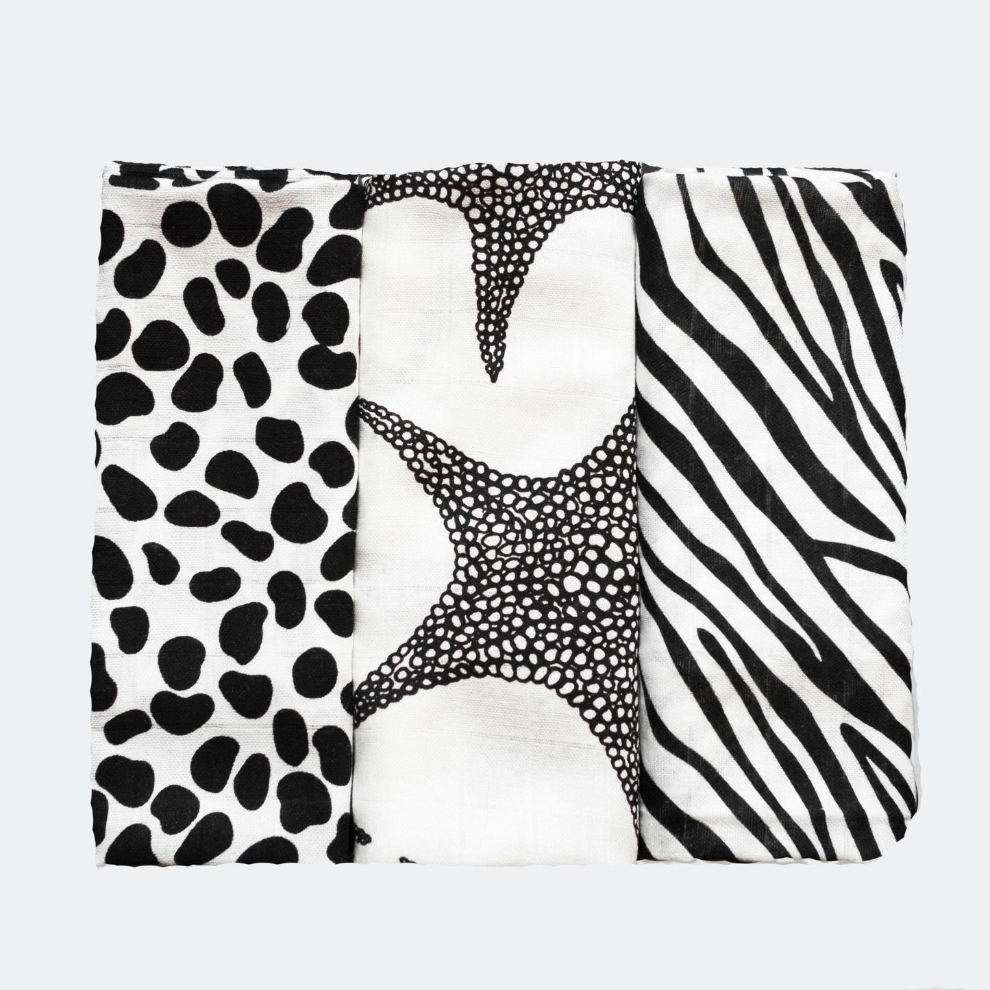 Etta Loves ANIMAL PRINT MUSLIN 3-PACK