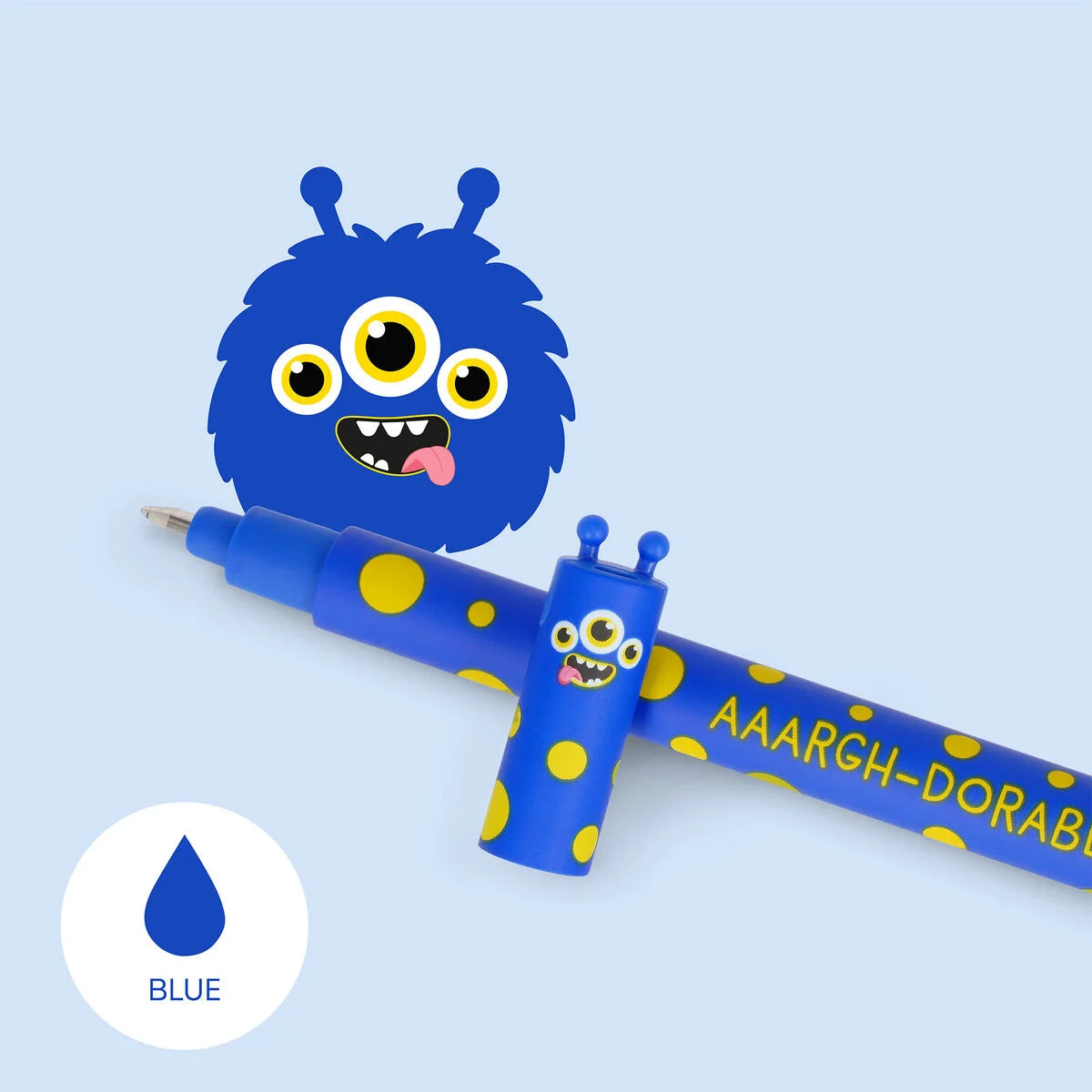 Legami Erasable Gel Pen - Monster