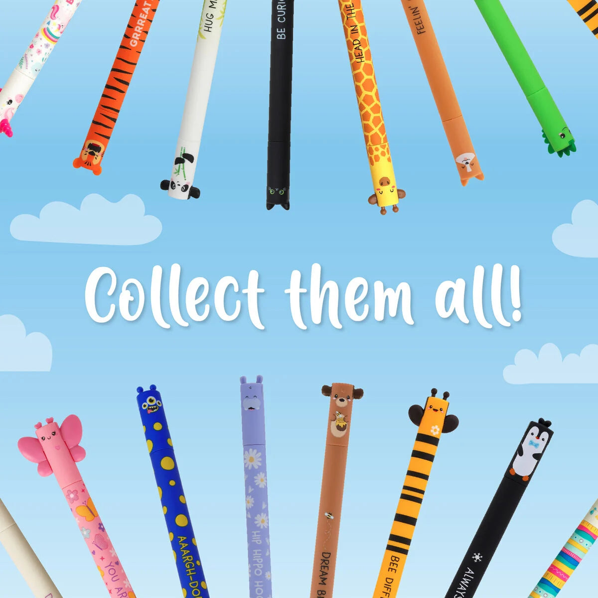 Legami Erasable Gel Pen - Monster