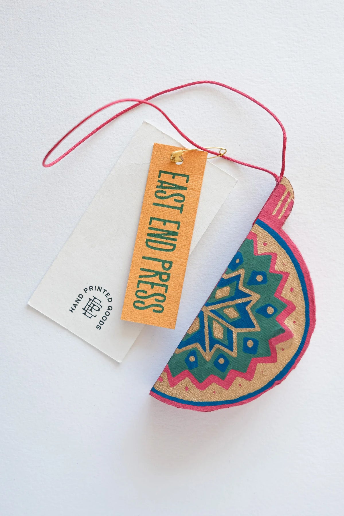 East End Press Honeycomb - Pink Bauble