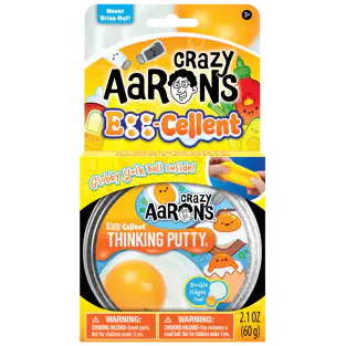 Crazy Aarons Thinking Putty 3.5 inch - Egg-cellent