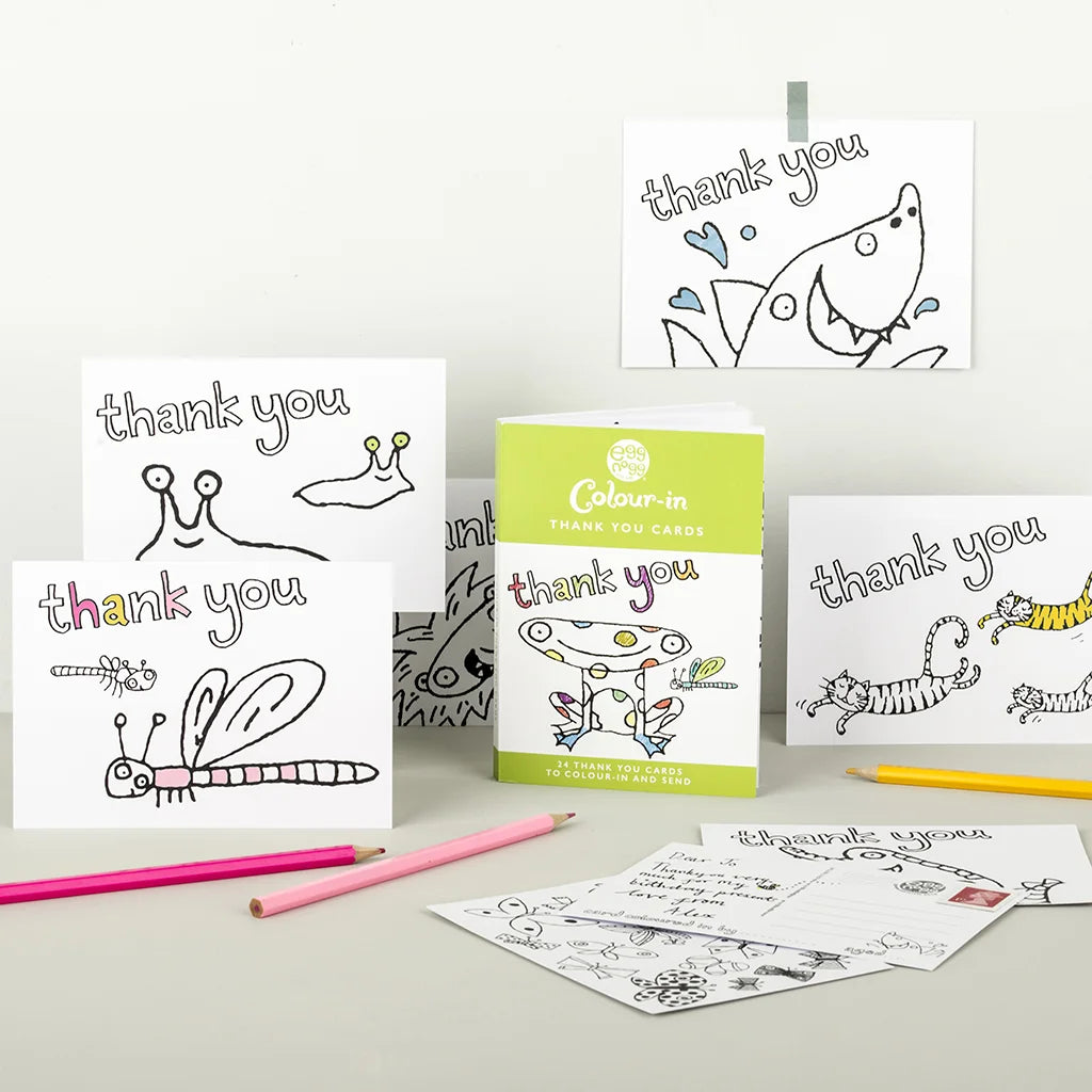 Eggnog Card Book - Thank You