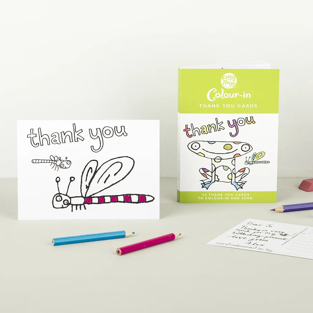 Eggnog Card Book - Thank You