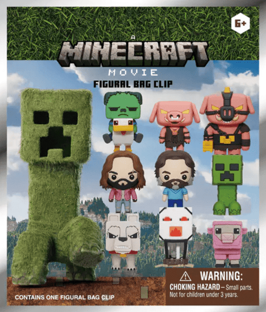 Minecraft Movie Figural Blind Bag Clips