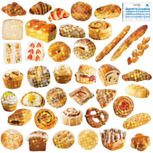 Stone Marketing Japanese HACO Bakery Stickers