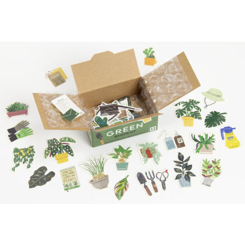 Stone Marketing Japanese HACO Houseplants Stickers
