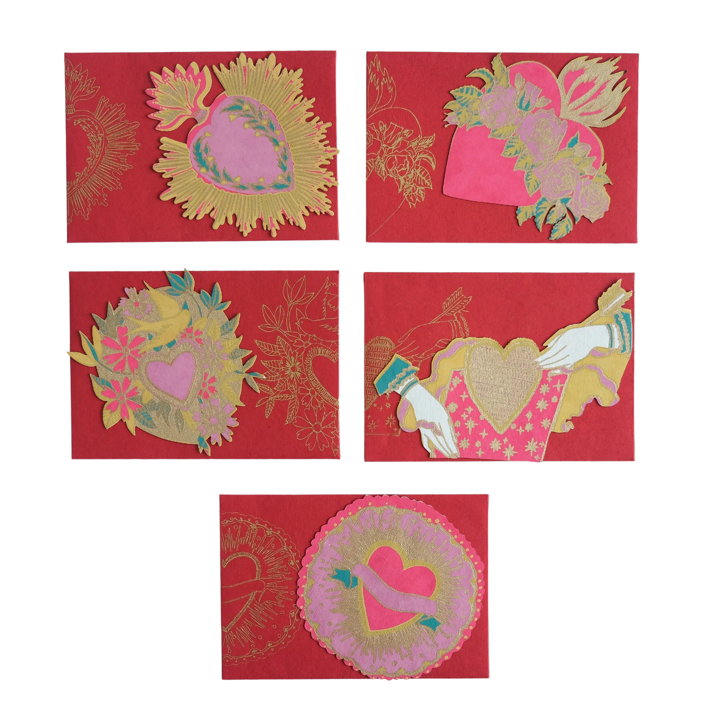 East End Press Love Heart Notecards