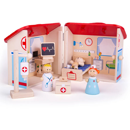 Bigjigs Hospital Mini Playset