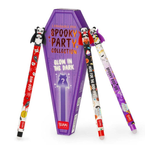 Legami Halloween Erasable Gel Pen - Spooky Party Collection (Blind Bag)