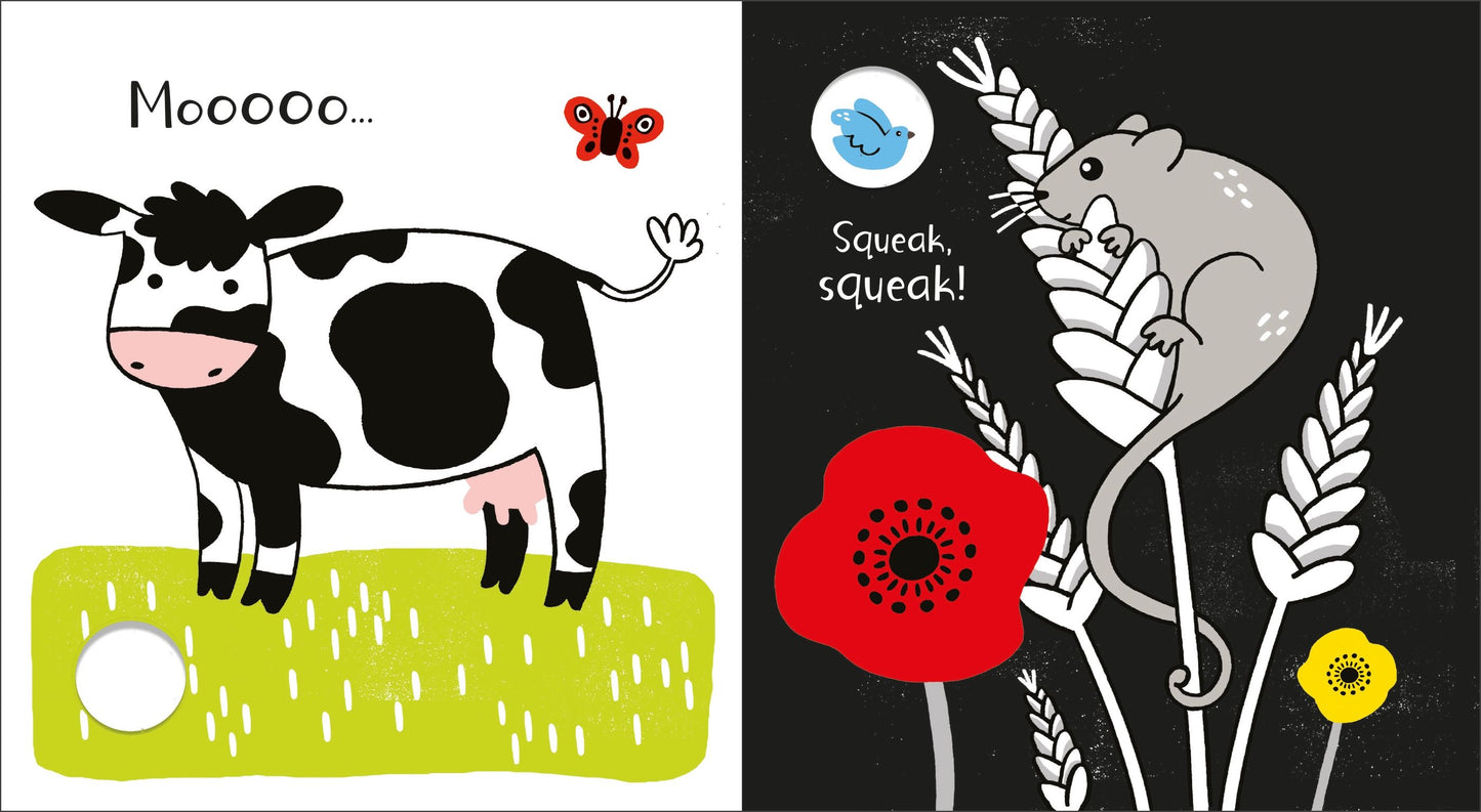 Usborne Baby's Black and White Book Farm