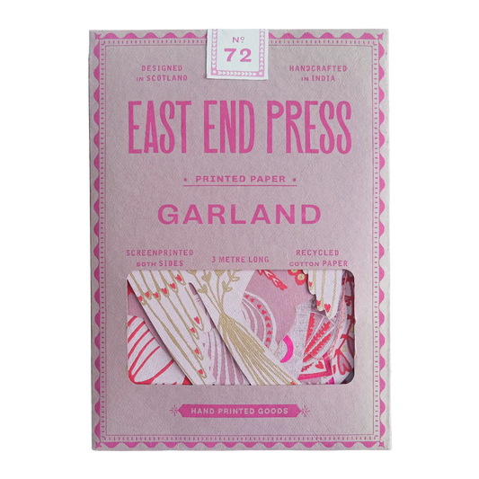 East End Press Love Birds Sewn Garland