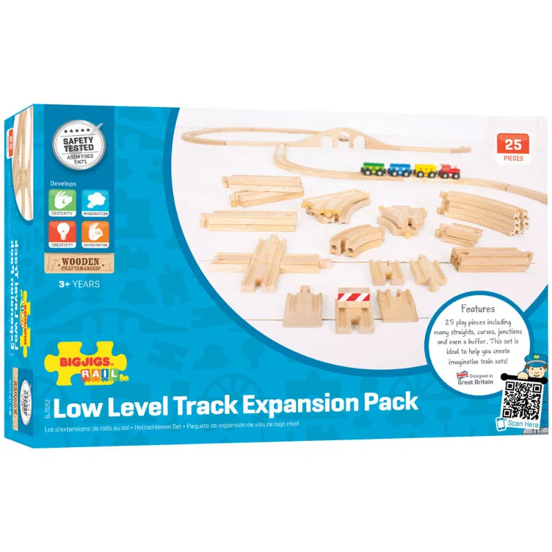 Bigjigs Low Level Track Expansion