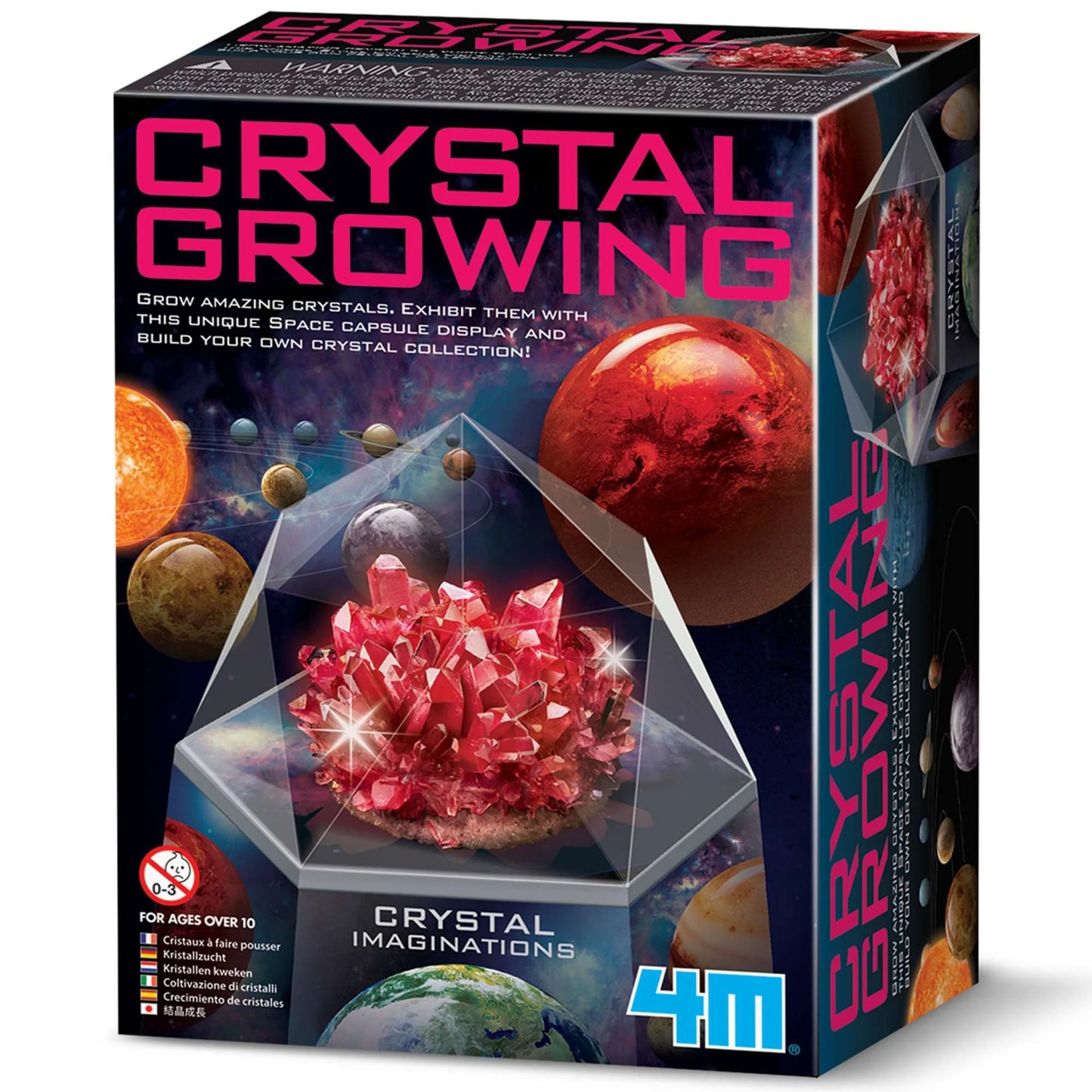 Bigjigs 4M Crystal Growing - Crystal Imaginations (Red)
