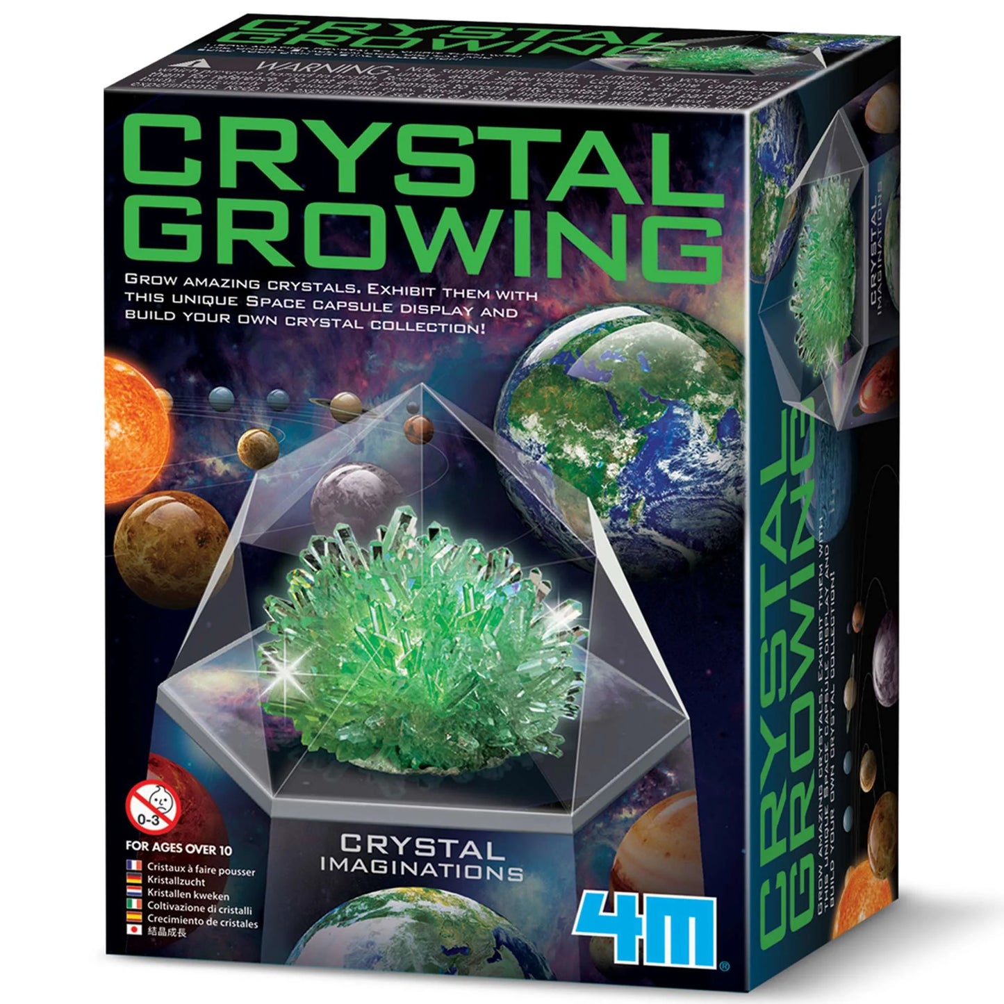Bigjigs 4M Crystal Growing - Crystal Imaginations (Green)