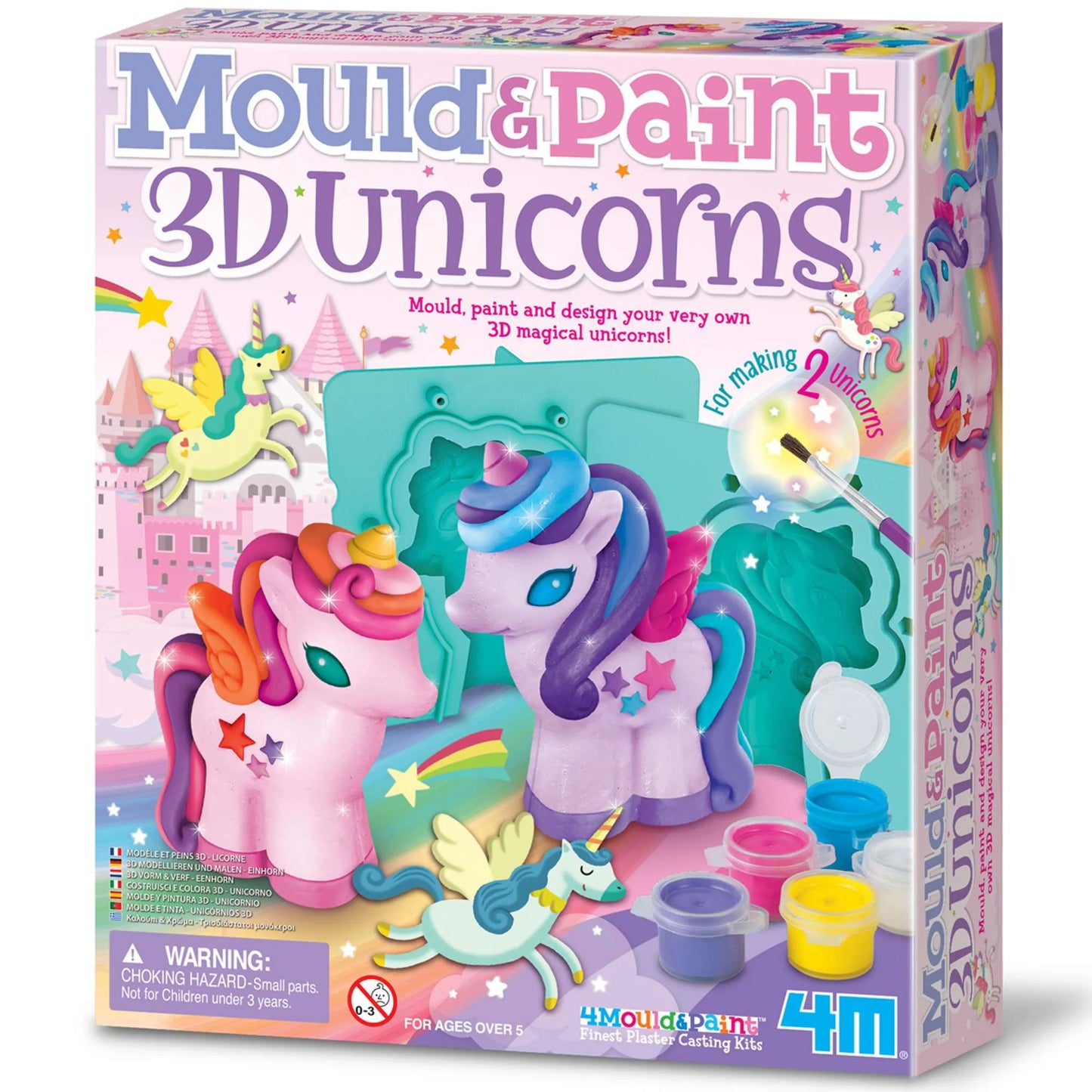 Bigjigs Mould & Paint - 3D Unicorns