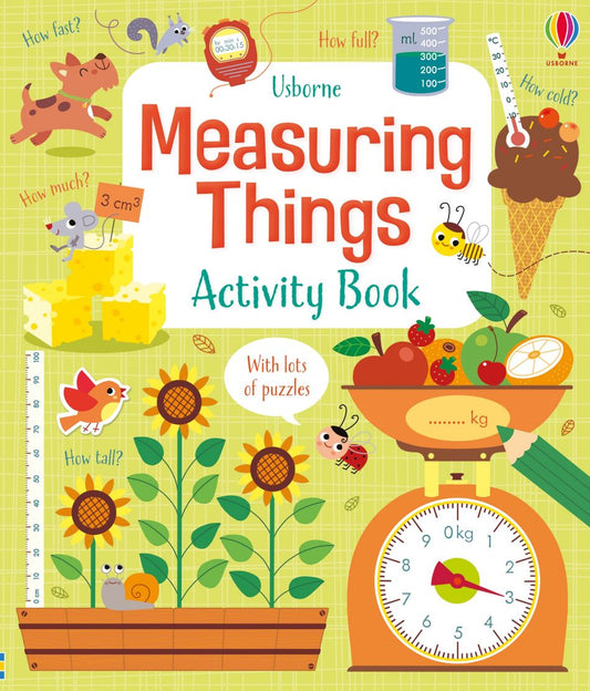 Usborne Measuring Things Activity Book