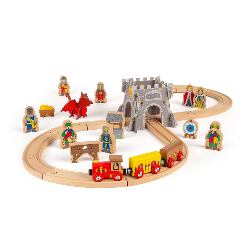 Bigjigs Medieval Train Set
