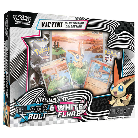 Pokemon TCG: Scarlet & Violet Black Bolt & White Unova Victini Illustrated Collection