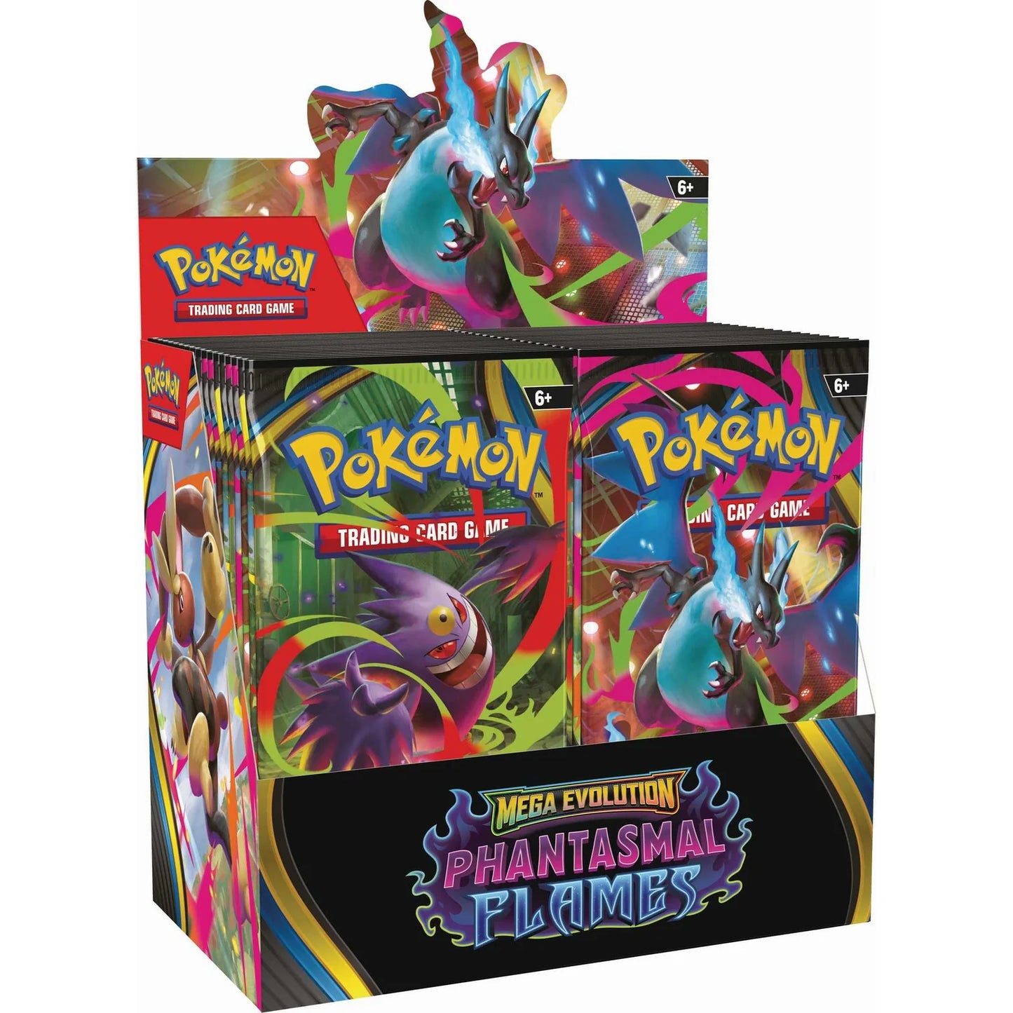 Pokémon TCG: Mega Evolution-Phantasmal Flames Booster Display Box (36 Packs)