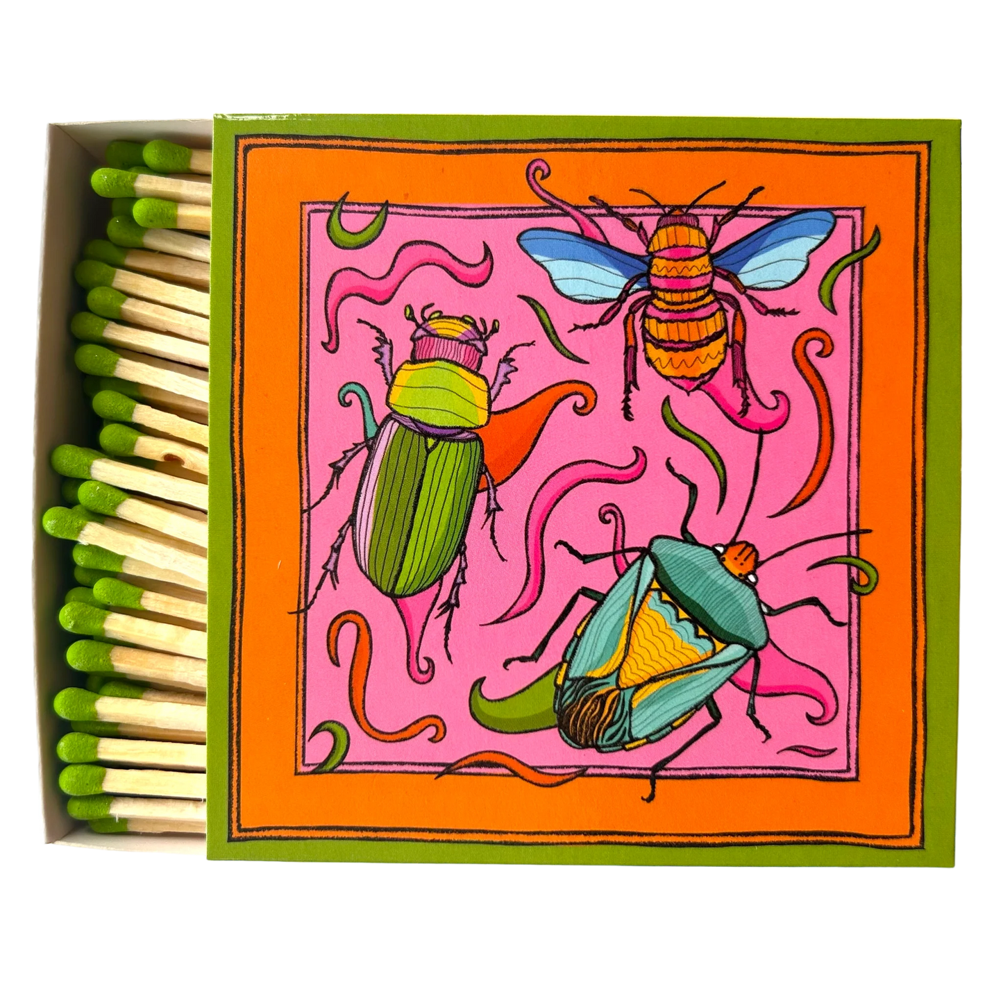 The Colour Emporium Beautiful Bugs Matchbox