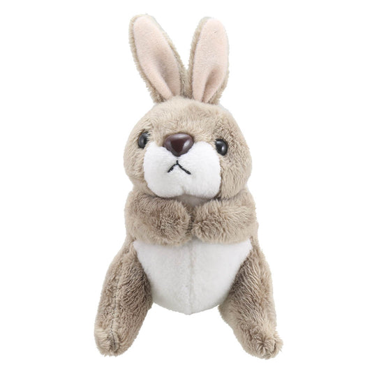 The Puppet Company Grey Rabbit Finger Puppet