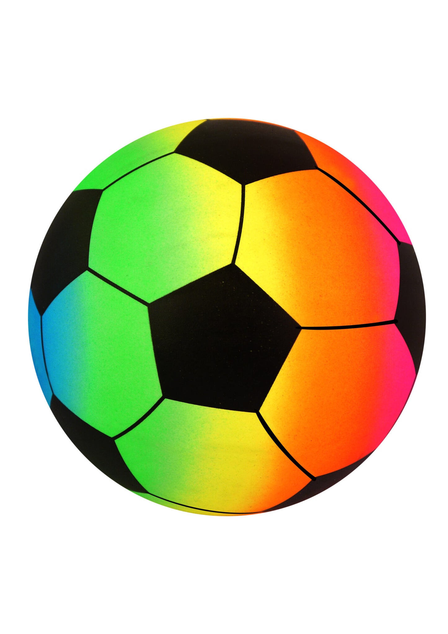 PVC Rainbow Football