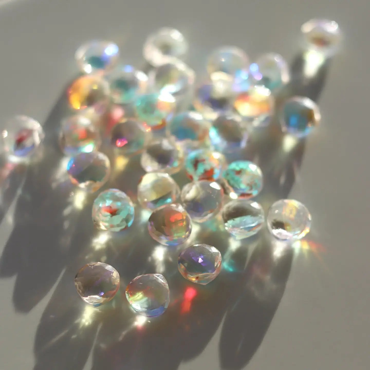 Wanderlustlife Jewellery - Rainbow Quartz Fine Cord Necklace