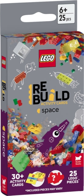 Lego Books: Rebuild Activity Cards: Space