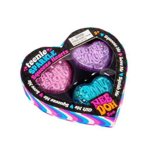 Needoh Teenie Sparkle Hearts