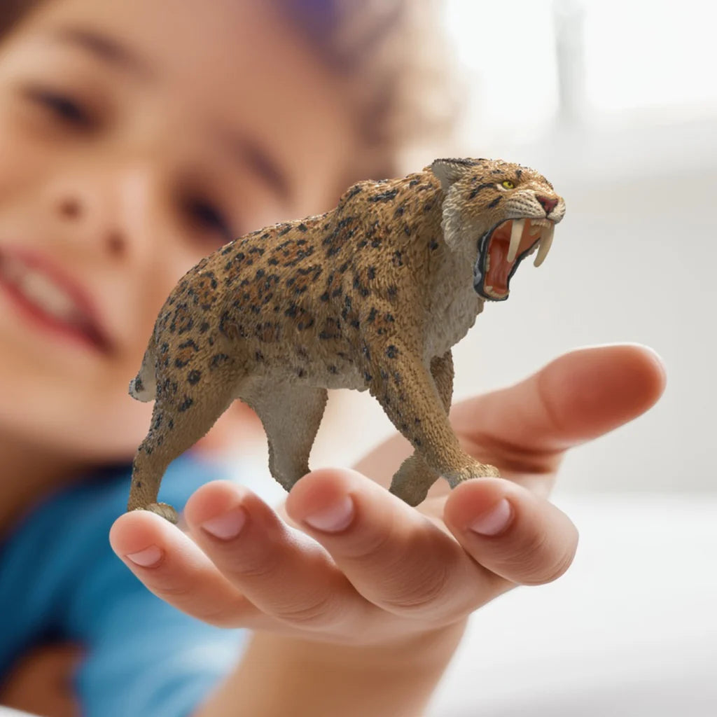 Schleich 15054 Sabre-toothed Tiger (Smilodon)