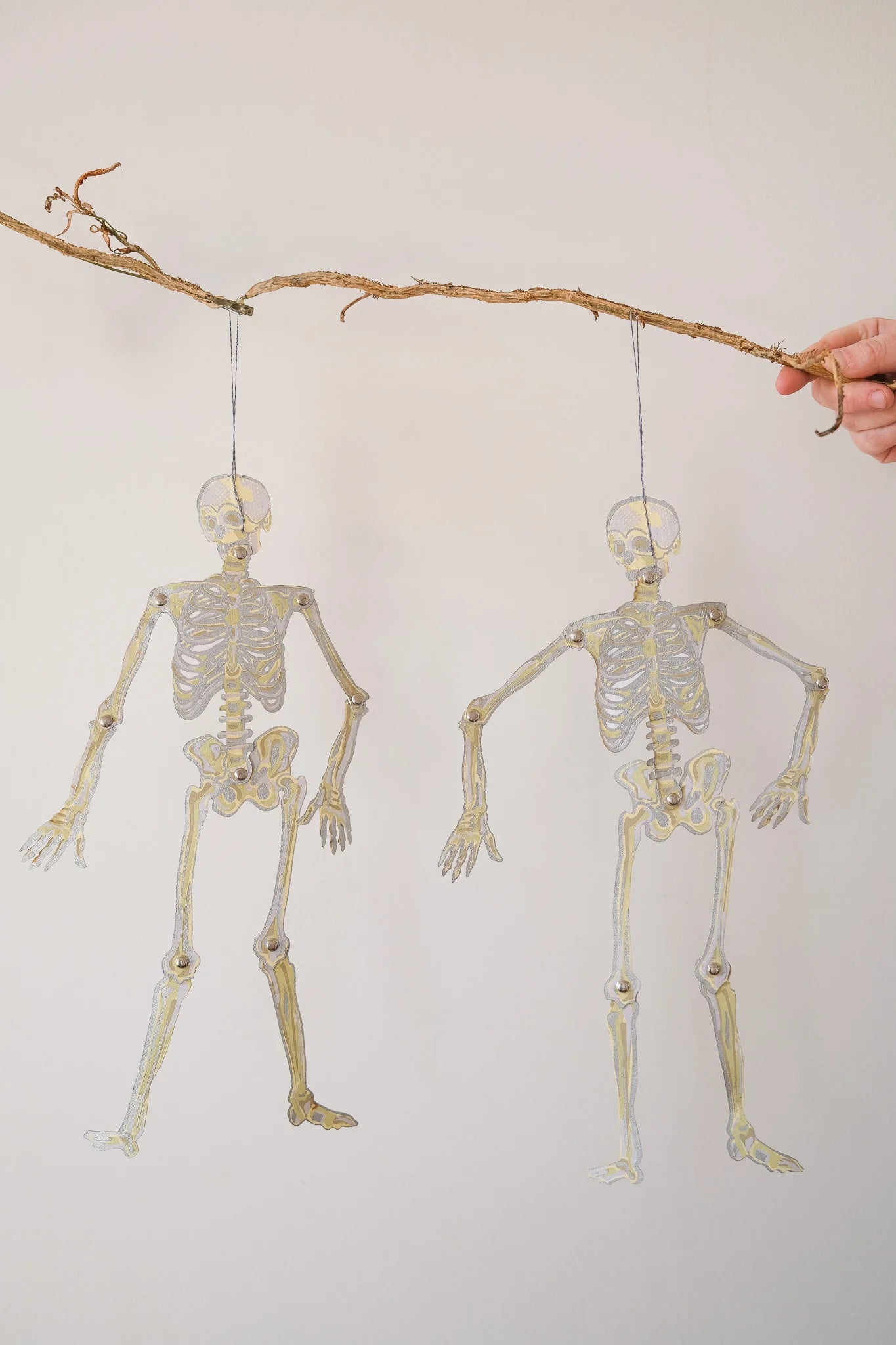 East End Press Dancing Skeletons Ornaments