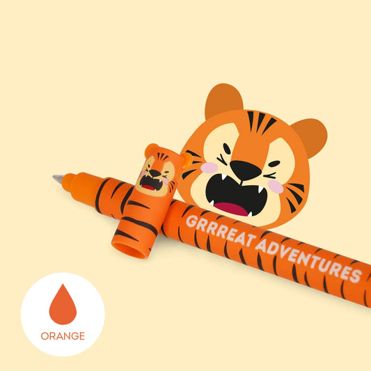 Legami Erasable Gel Pen - Tiger