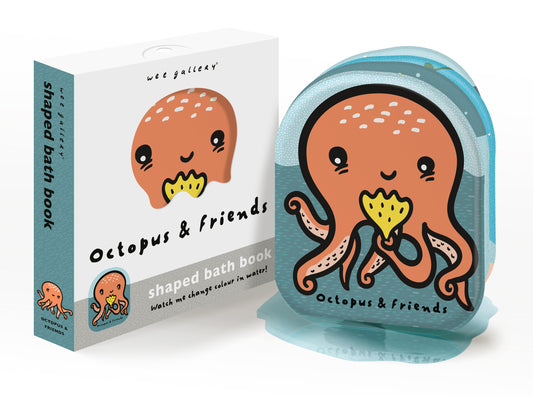 Wee Gallery Colour Change Bath Books - Octopus & Friends