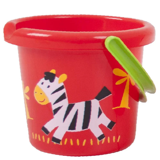 Bigjigs Gowi Zebra Wild Animal Bucket