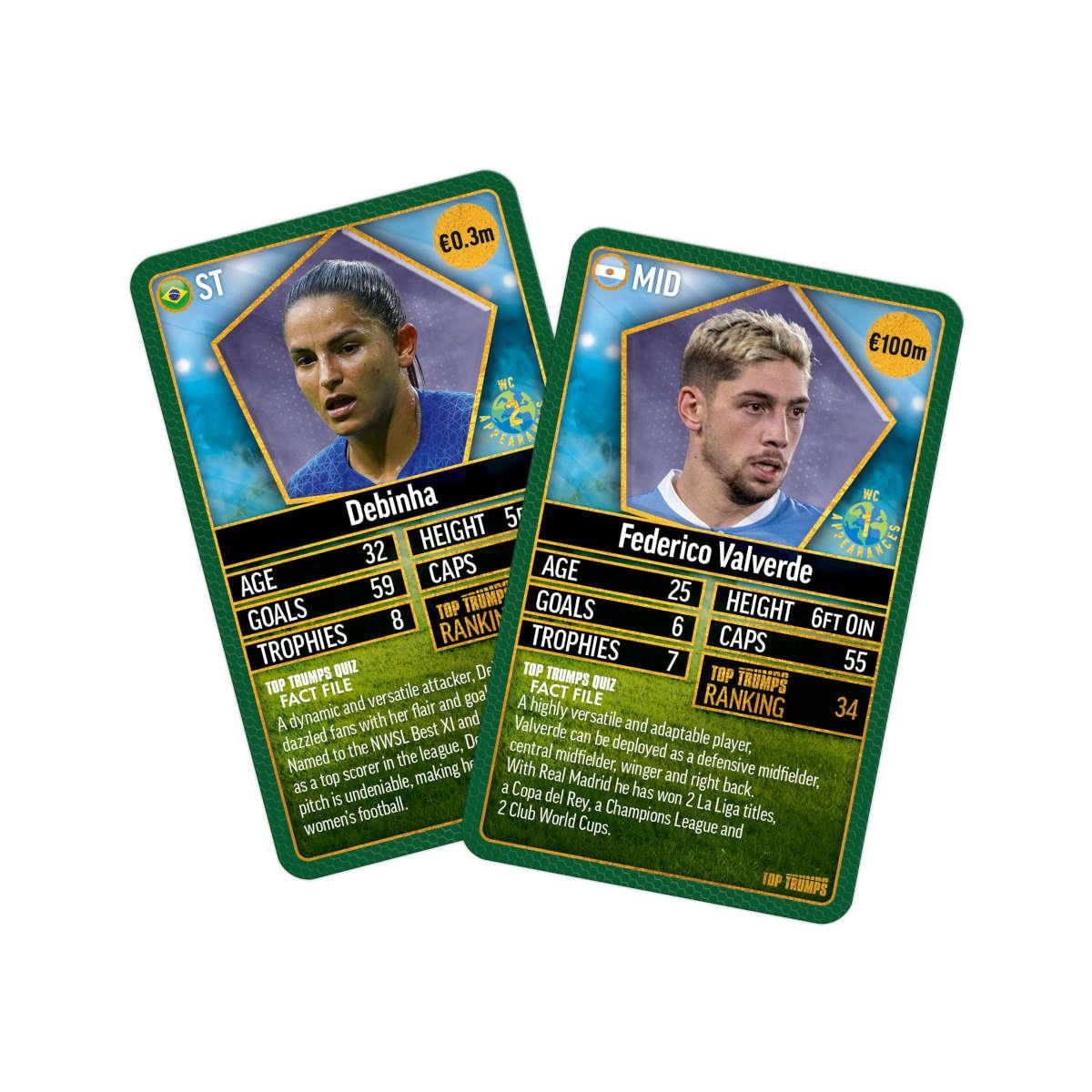 Top Trumps World Football Stars - The Top 200